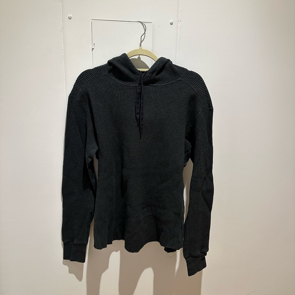 Gray Rag and Bone Hooded Sweatshirt - Barley Worn